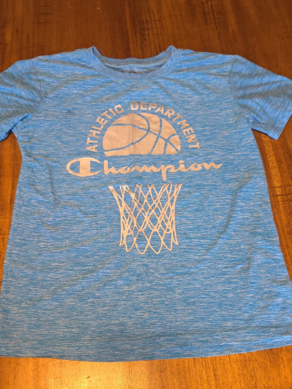 Champion Kids Blue Athletic Basketball Tee